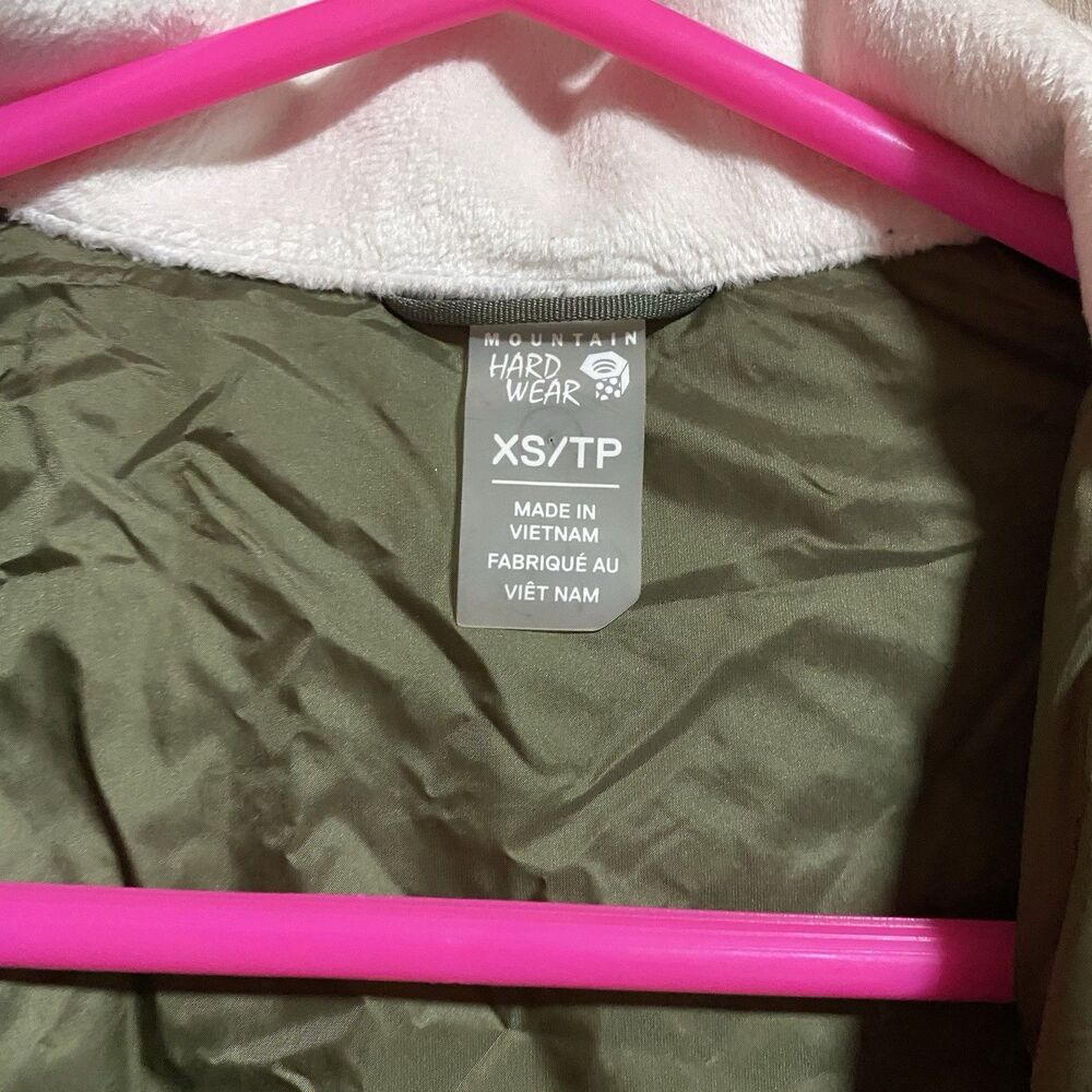 NWT Mountain Hardwear Women’s XS Trekkin Hybrid Jacket Green - Picture 3 of 9